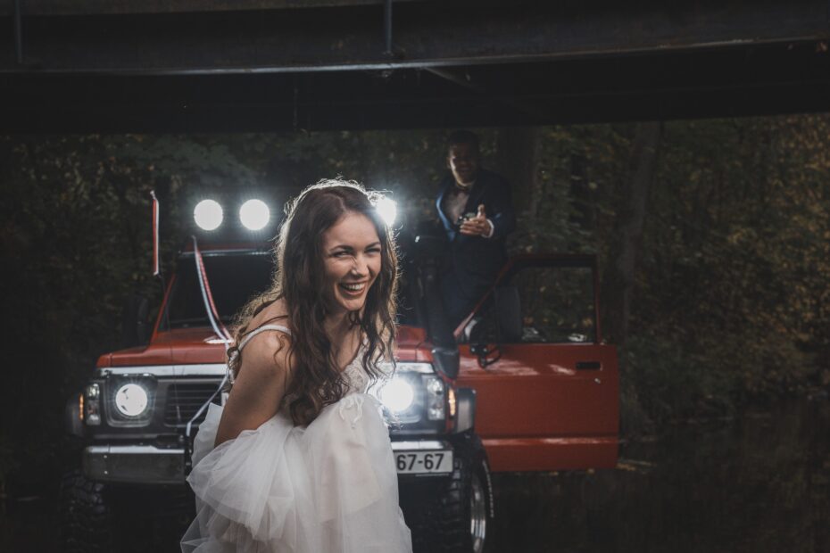 Honza a Lůca - svatební fotky